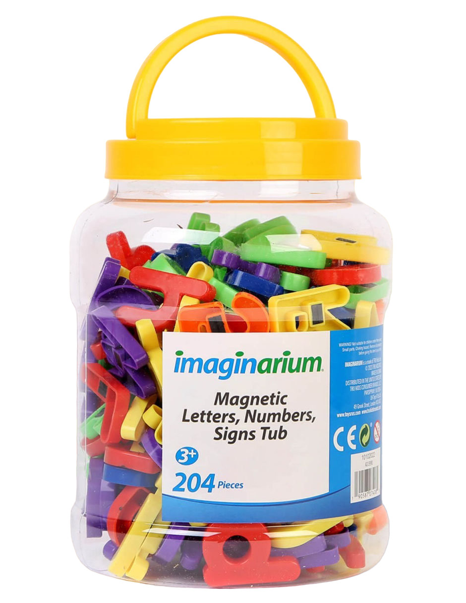 Letras Y Números Magnéticos Universe Of Imagination juego didáctico infantil unisex
