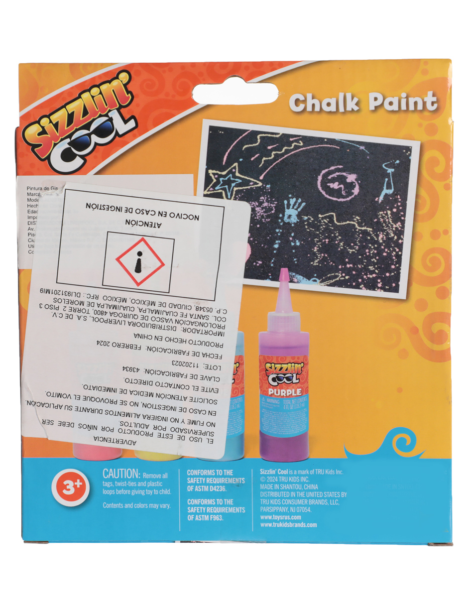 Chalk Paint Animal Zone juego arte y manualidades unisex