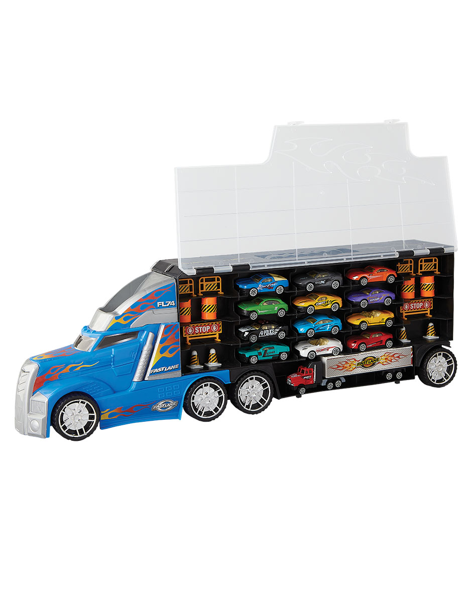 Set de vehículos truck carry case 2